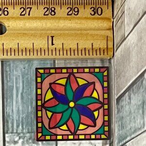 🌀10/$10🌀 Holographic Mosaic Window Reusable Sticker Decal